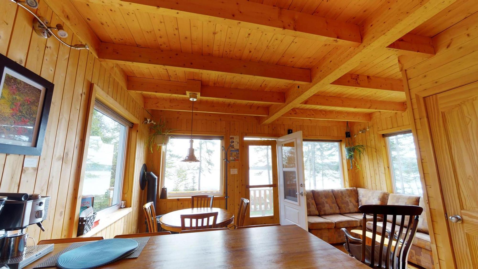 Chalets Du Bout Du Monde Gaspe Bagian luar foto