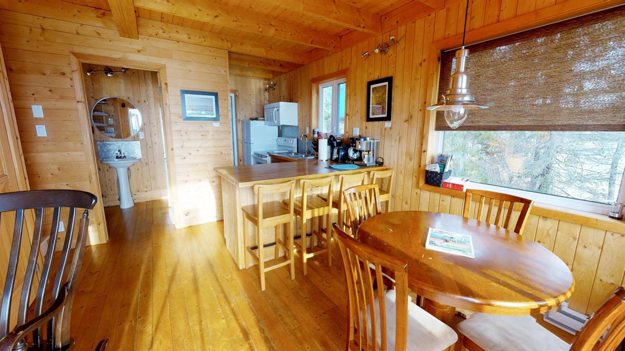 Chalets Du Bout Du Monde Gaspe Bagian luar foto