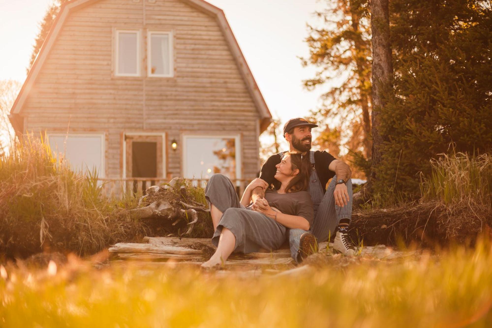 Chalets Du Bout Du Monde Gaspe Bagian luar foto