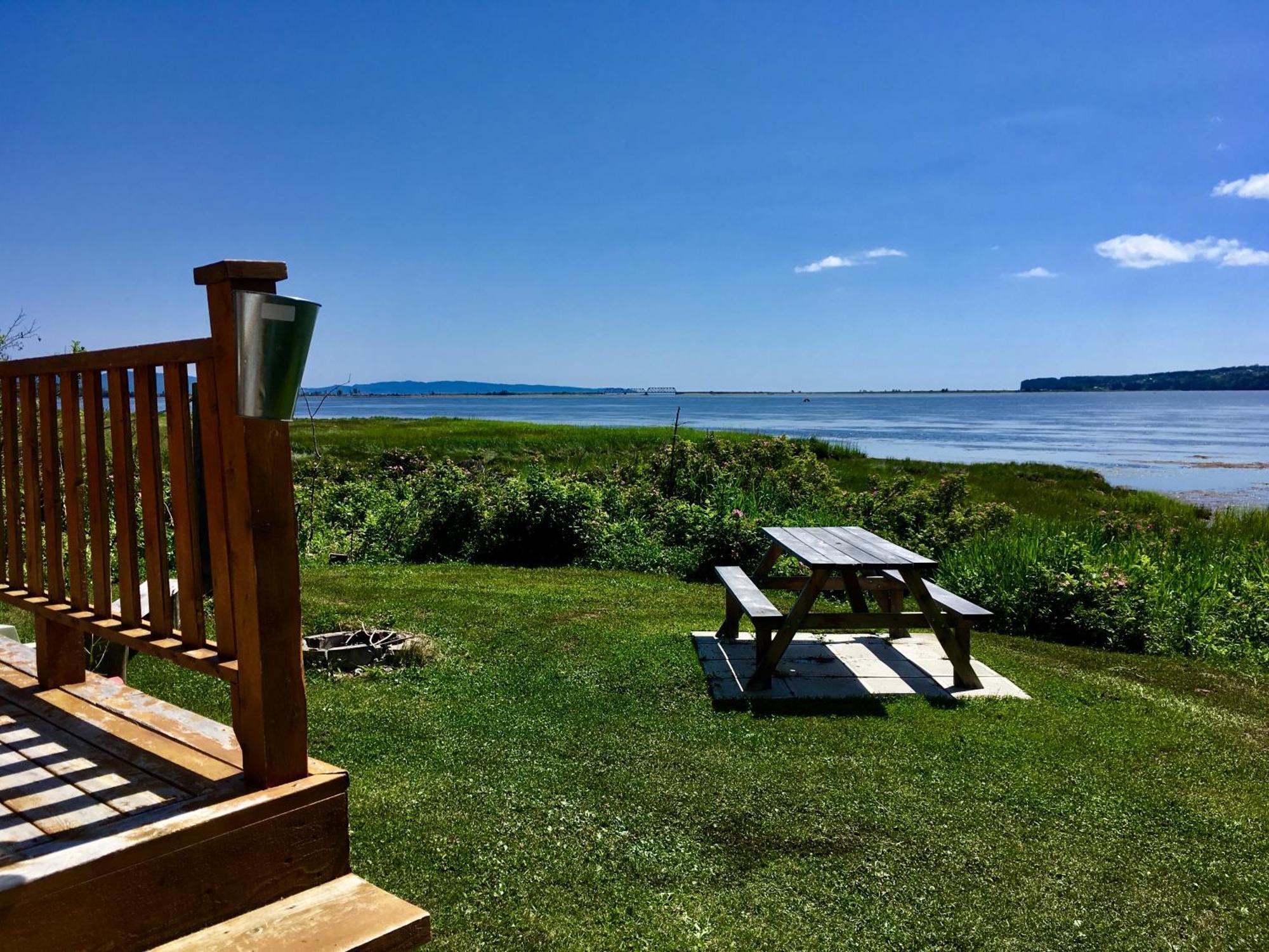 Chalets Du Bout Du Monde Gaspe Bagian luar foto