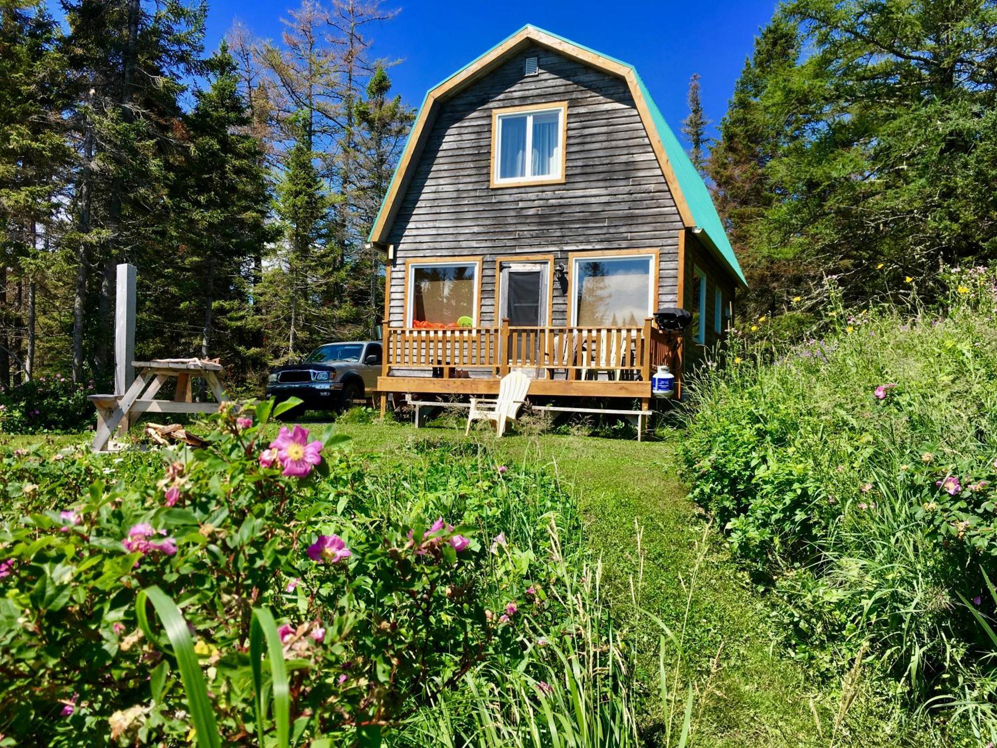 Chalets Du Bout Du Monde Gaspe Bagian luar foto