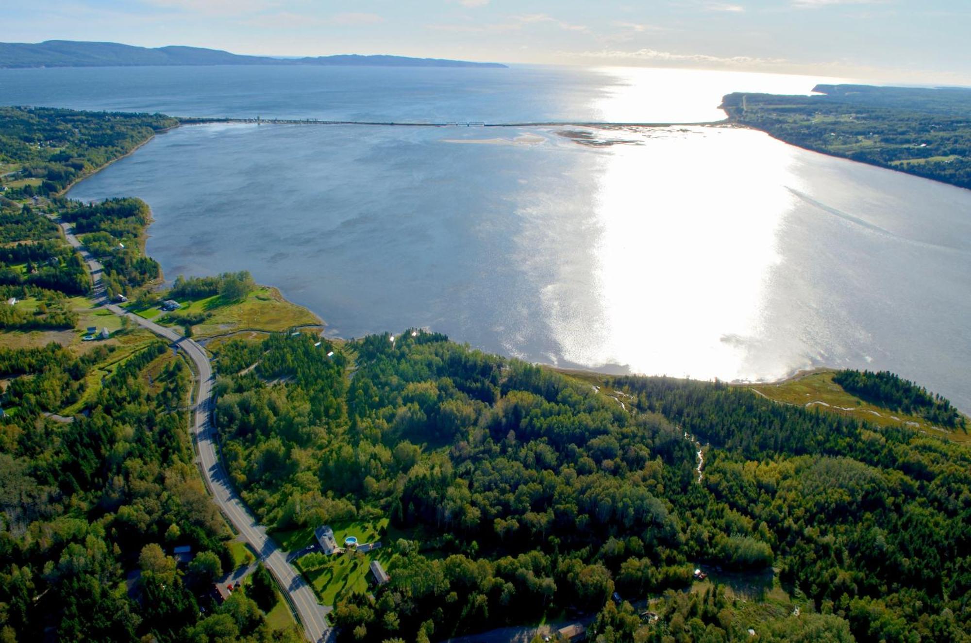Chalets Du Bout Du Monde Gaspe Bagian luar foto