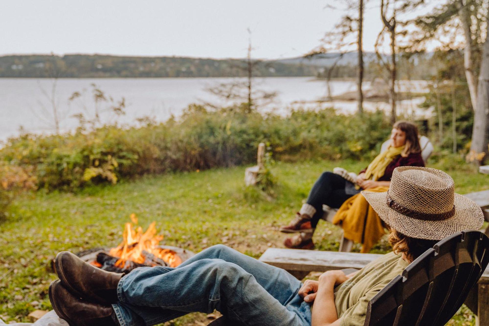 Chalets Du Bout Du Monde Gaspe Bagian luar foto